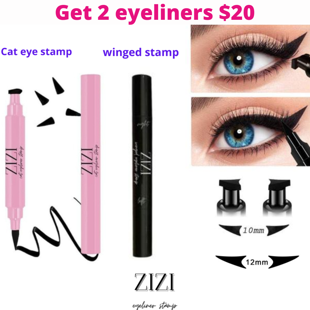 Get 2 eyeliners stamps for $20