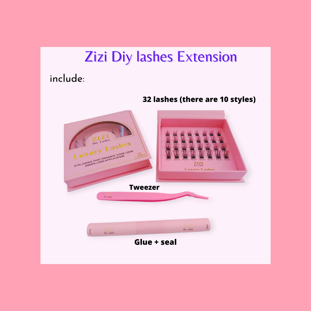DIY eyelash Extension Zizi