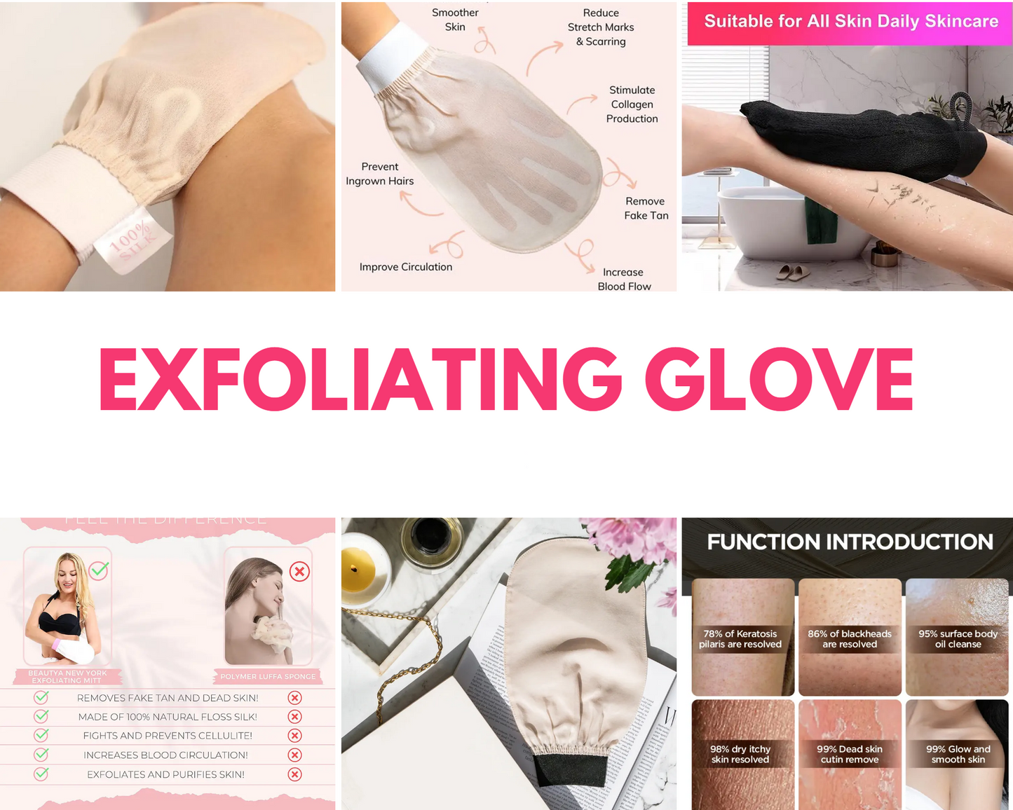 Natural Exfoliating Glove