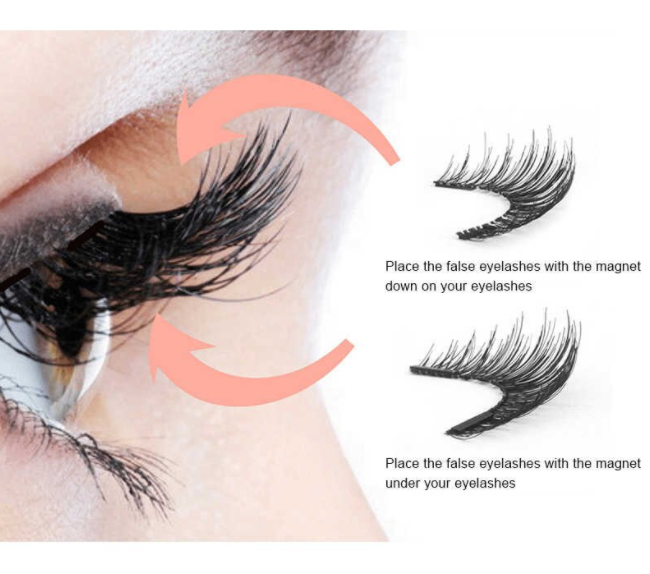 Set of 2 pairs of Magnetic Lashes